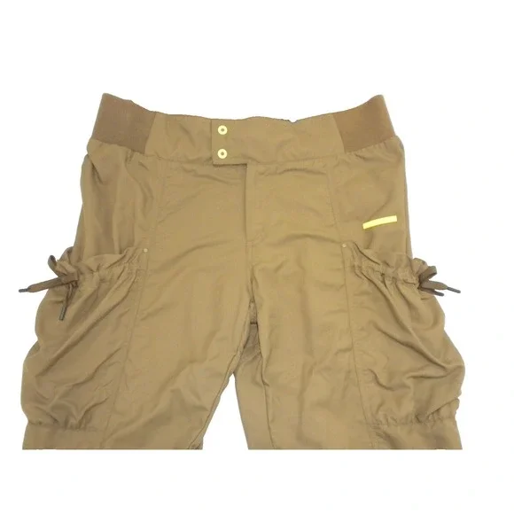 Rossignol Pants Womens M Pecan Lotus‎ Cargo Short Quick Dry UPF 50+ Hiking NWT - Picture 2 of 12